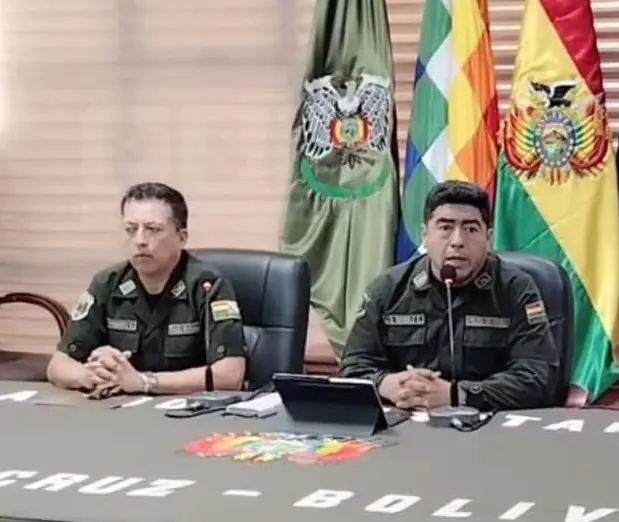 El comandante departamental de la Policía/Captura de pantalla