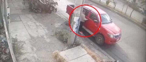 Delincuente se apodera de Bs 23.000 de una camioneta en cuestión de minutos