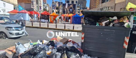 Bloqueos: Basura se acumula en La Paz por falta de combustible para carros recolectores, señala la Alcaldía