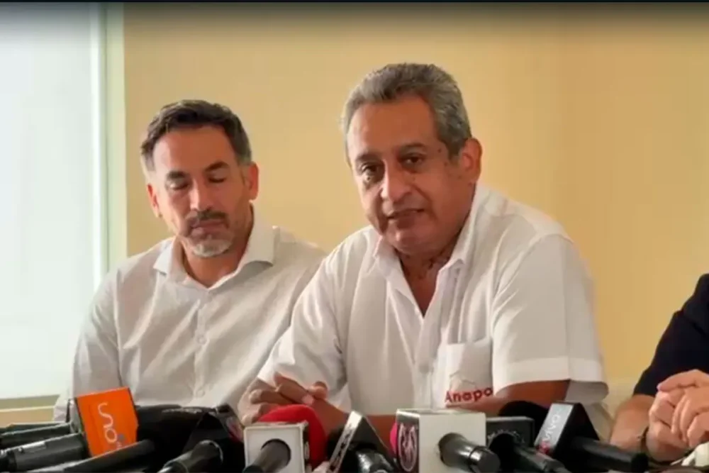 Jaime Hernández en la rueda de prensa de este miércoles. Foto: Confeagro