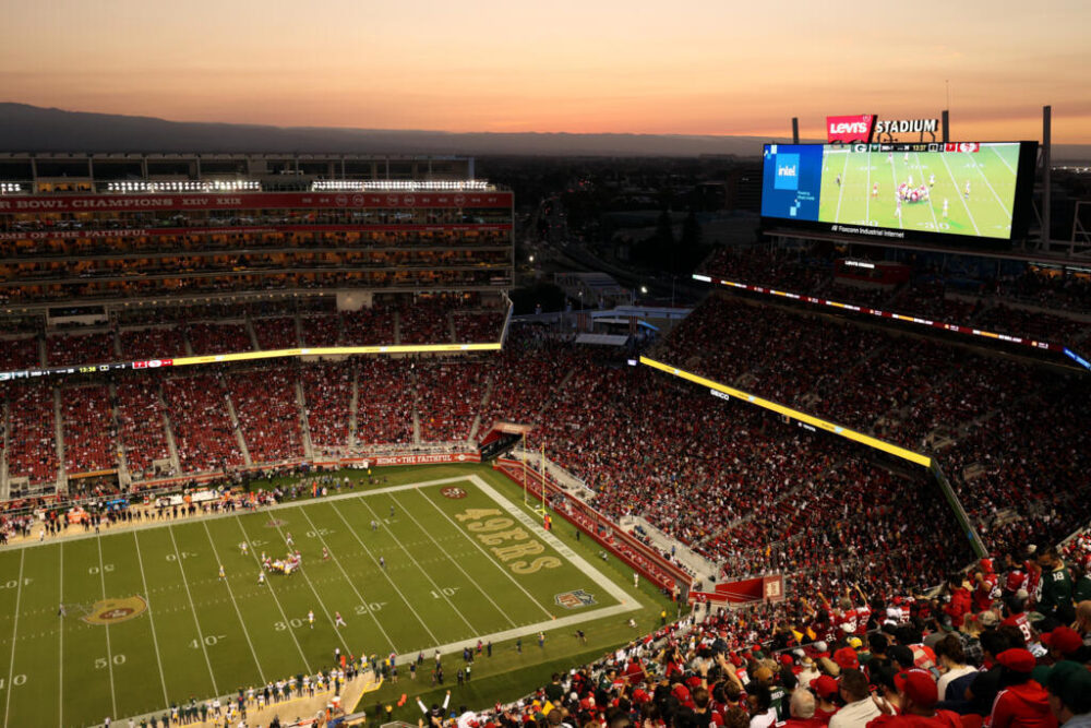 El Levi's Stadium de los San Francisco 49ers.