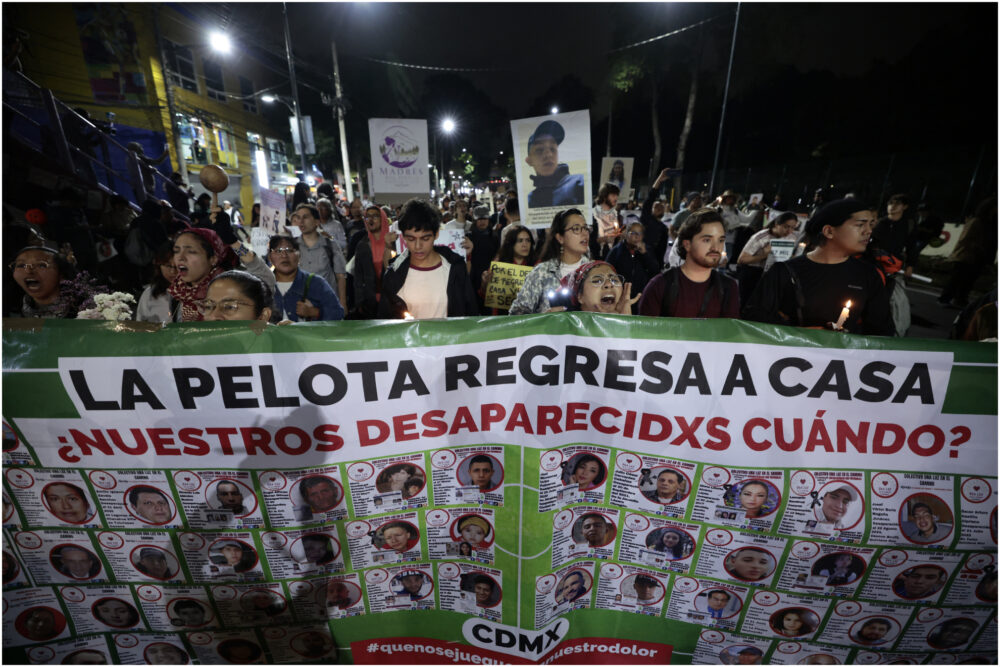 Una de las protestas de estos días en la CDMX.