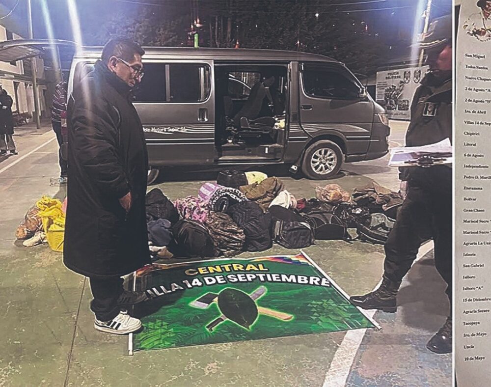 Policía interceptó en los bloqueos remesas por más de Bs 7 millones