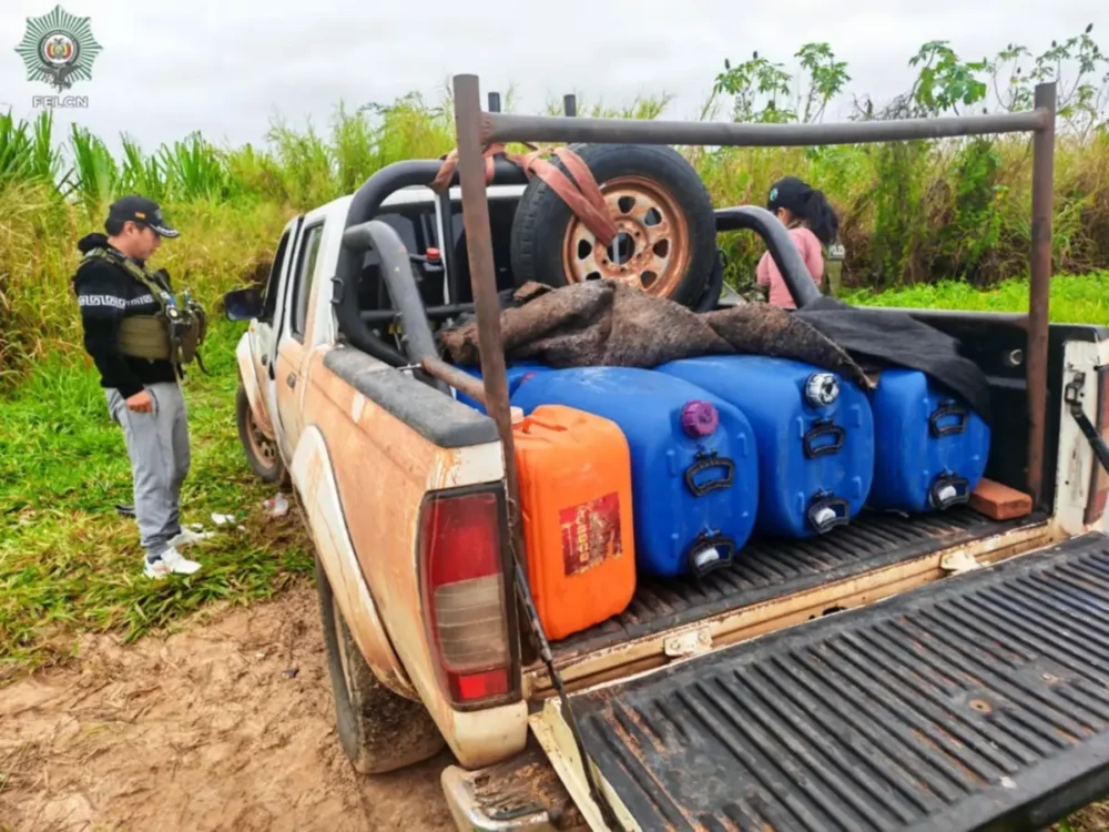 El combustible hallado/FELCN