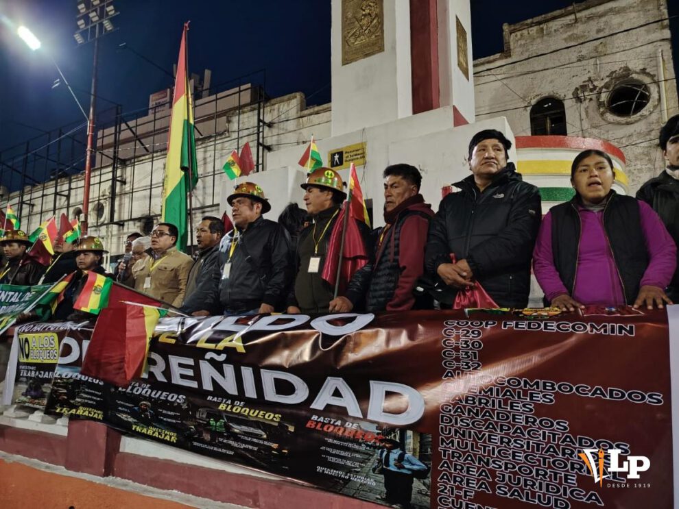 cabildo en Oruro