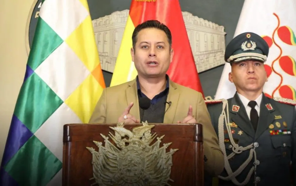 El vicepresidente Edmand Lara. Foto: Vicepresidencia