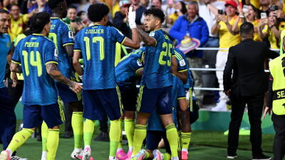 Festejo de la Selección Colombia Festejo de la Selección Colombia