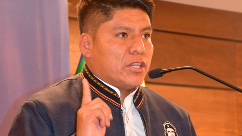 Leonardo Loza Gobernador de Cochabamba