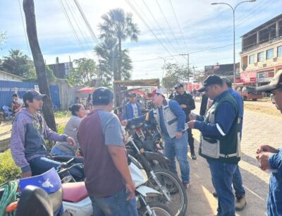 Controles de la ANH en estaciones de servicio de Trinidad evitan el carguío repetitivo de más de 18 motorizados