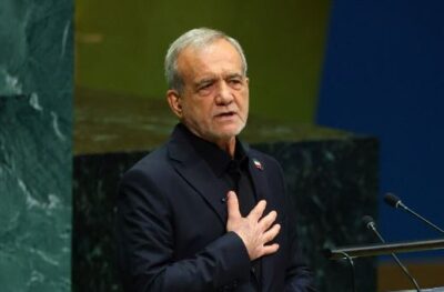 Pezeshkian, presidente iraní, sobre ormuz: "no pueden imponernos su inseguridad
